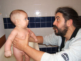Dad and me